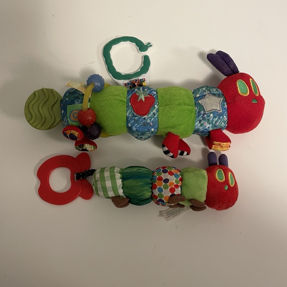World of Eric Carle Very Hungry Caterpillar‎ 2 Plush Toys Developmental Activity